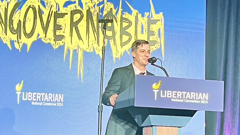 Libertarian Party Nominates Presidential Candidate Who Supported Masks, Open Borders, Drag Story Time