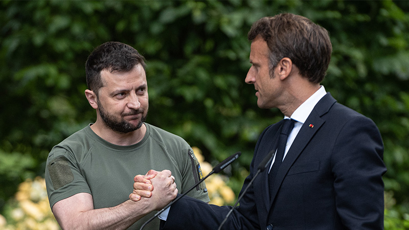 France Sends Troops to Ukraine Frontlines