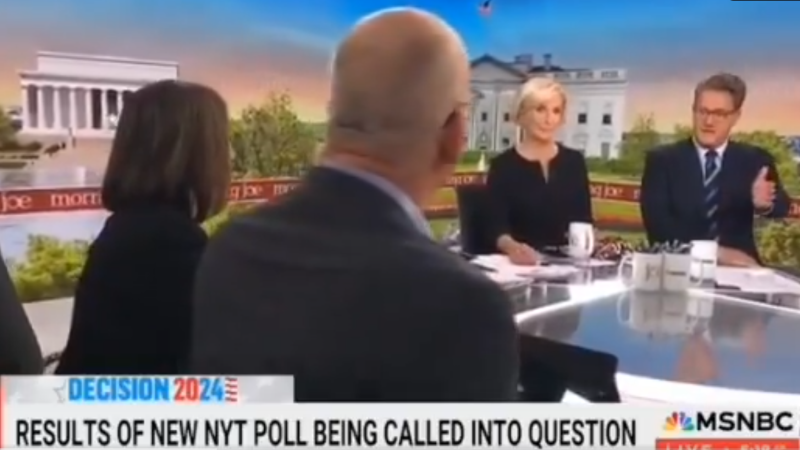 LOL! Triggered Joe Scarborough Claims NYT Carrying Water For Trump