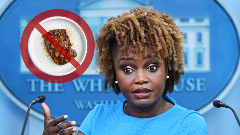 ‘I Don’t Consume Meat,’ WH Press Sec Tells Reporter Asking About Meat, Milk Bird Flu Contamination