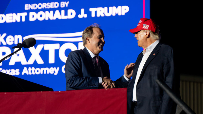 Trump Considering Texas AG Ken Paxton For US Attorney General