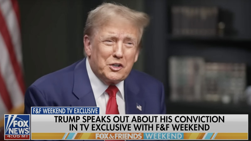 Trump: I’m ‘Okay With’ Going to Jail After Conviction, But ‘Would be Tough for Public to Take’