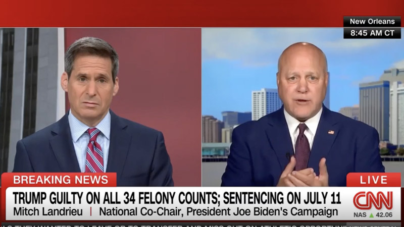 Biden Co-Chair: Trump ‘Has to Destroy Democracy’ to Be President