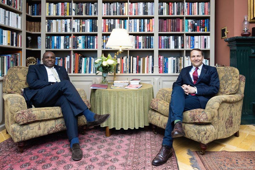 During his first trip to Poland, new UK foreign minister pledges 'progressive realism' in foreign policy