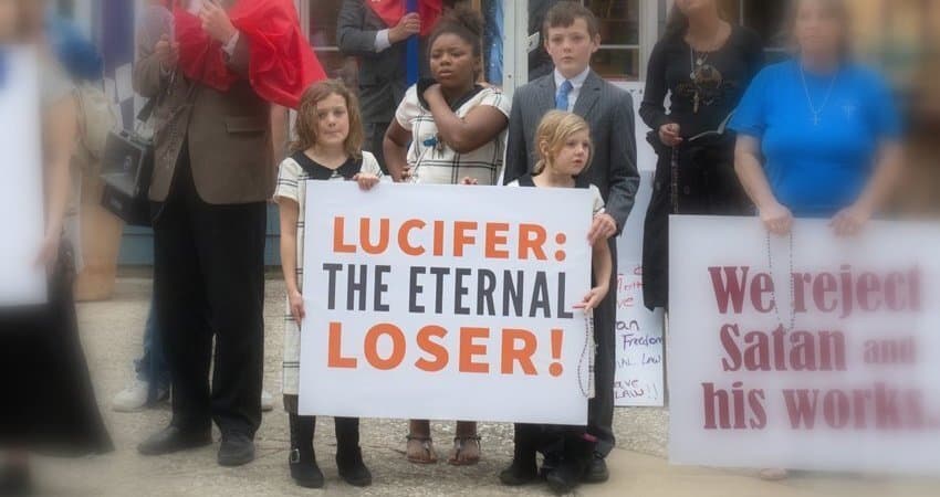 STOP the After School Satan Club for 5-year-olds - TFP Student Action