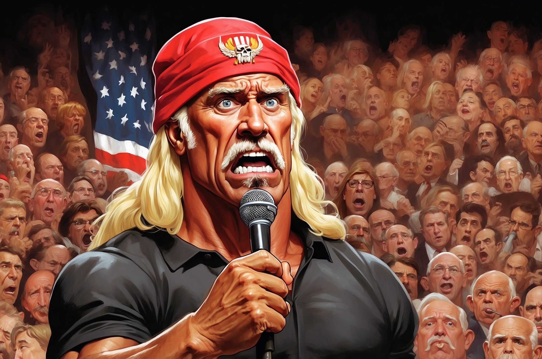 Hulk Hogan Ends RNC by Challenging Mike Pence to Steel Cage Match – The Daily Skrape