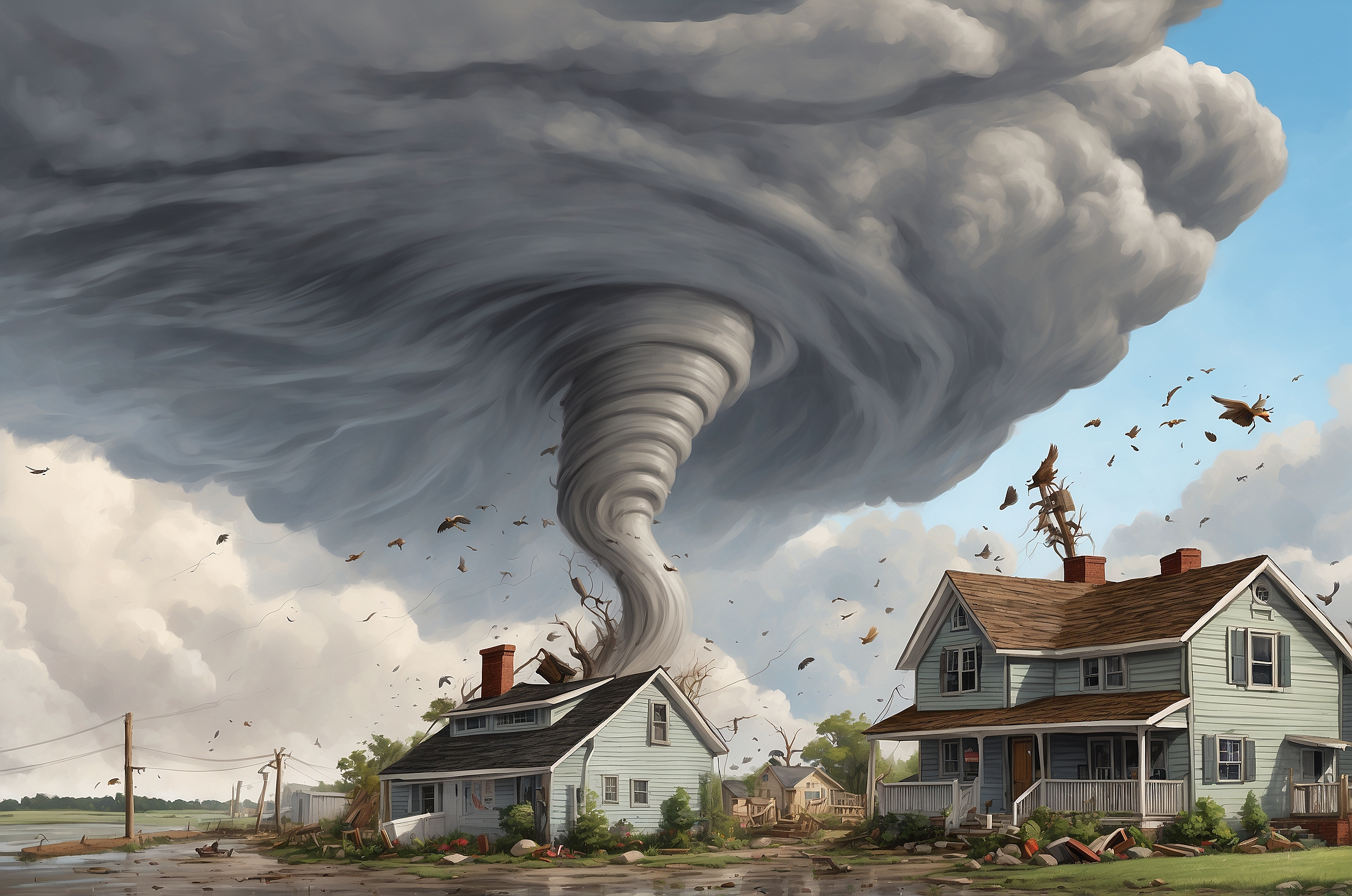 Dramatic Video Shows Tornado Touching Down in Ohio Then Quickly Deciding To Go Someplace Else Instead – The Daily Skrape