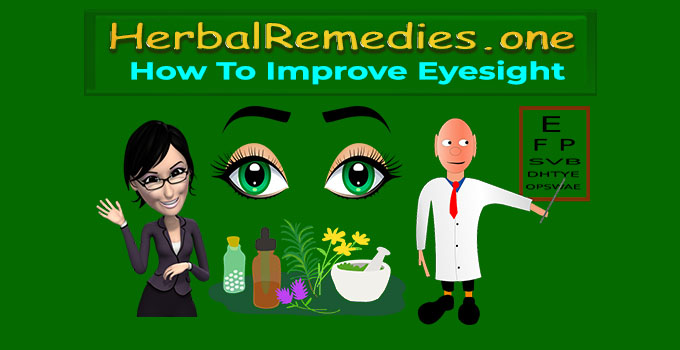 How to Improve Eyesight - Naturally - #1 Best Herbs Vitamins