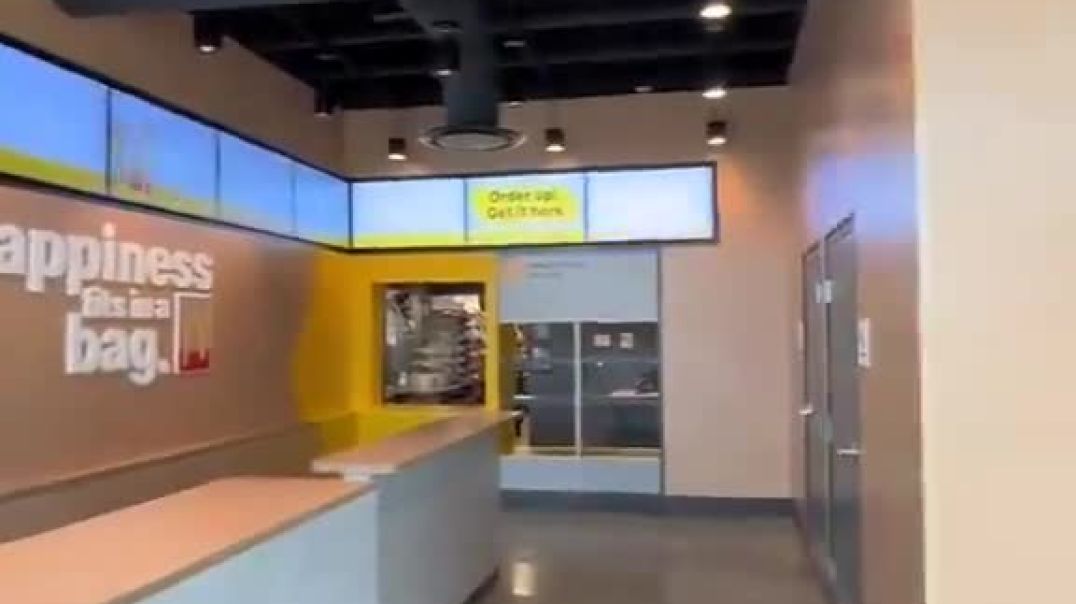 McDonald’s has a fully automated restaurant with ZERO human workers.