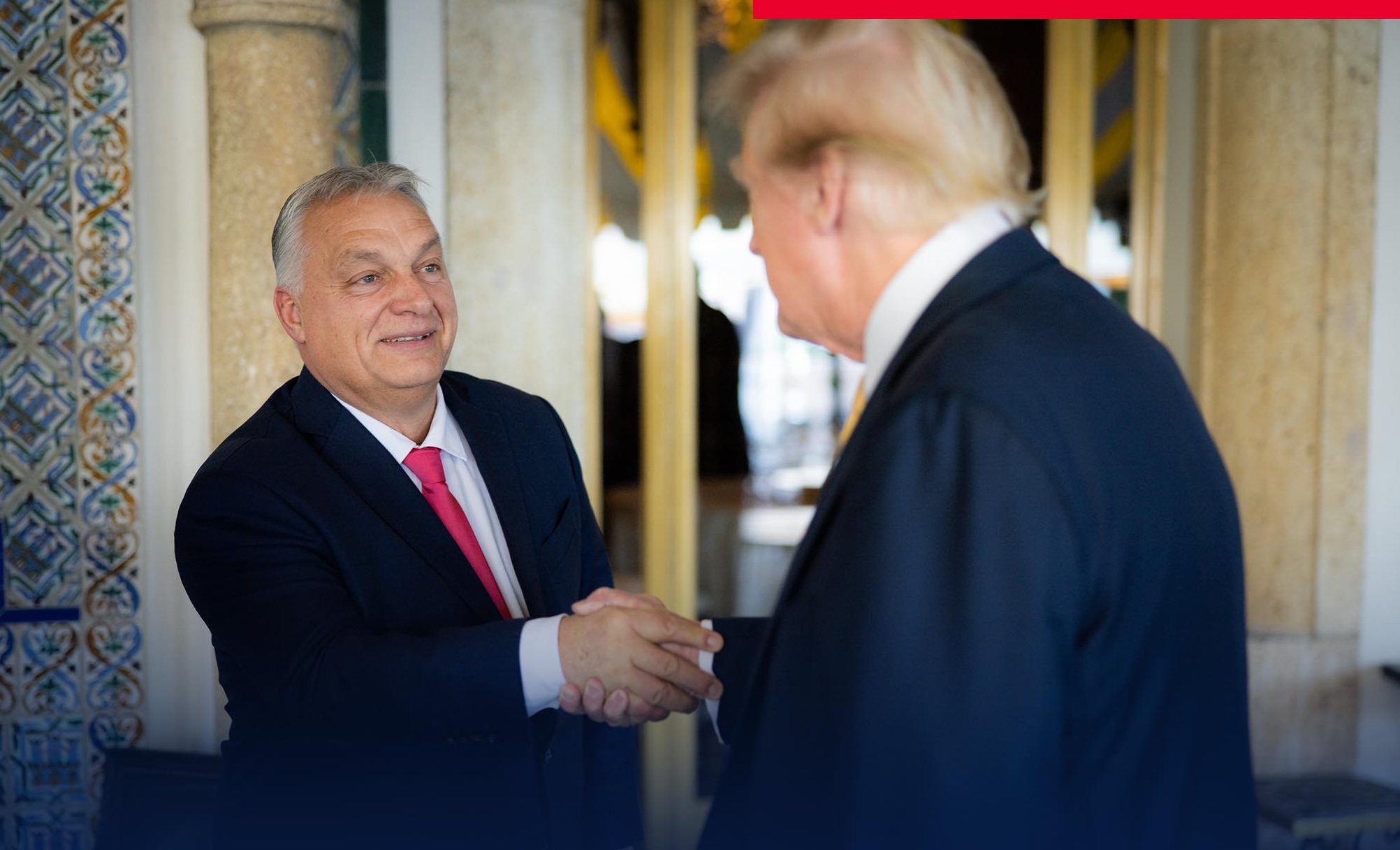 Hungarian PM Orbán holds talks with Trump and Musk at Mar-a-Lago