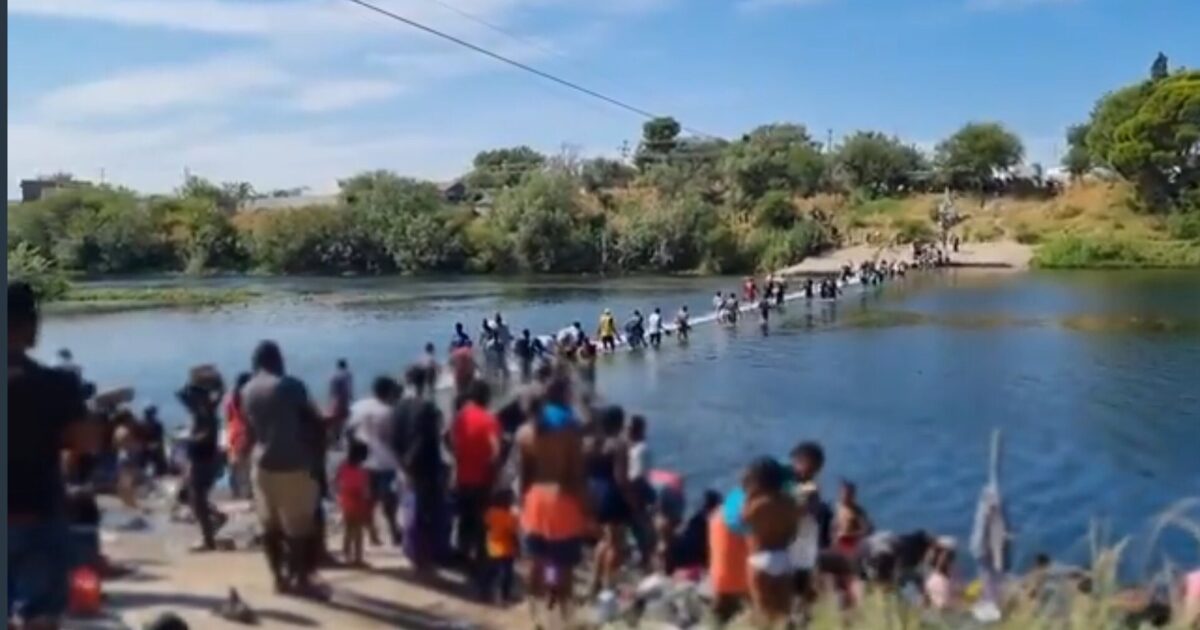 EXCLUSIVE: Pentagon Forces Army Reserve Troops in Midwest to Conduct Mock Exercise with Gov. Abbott's “Drowning Migrants in the Rio Grande” and Texas Soldier Shooting Swimming Migrants Yelling “America First“ — A Violation of HATCH Act | The Gateway Pundit | by Jim Hᴏft
