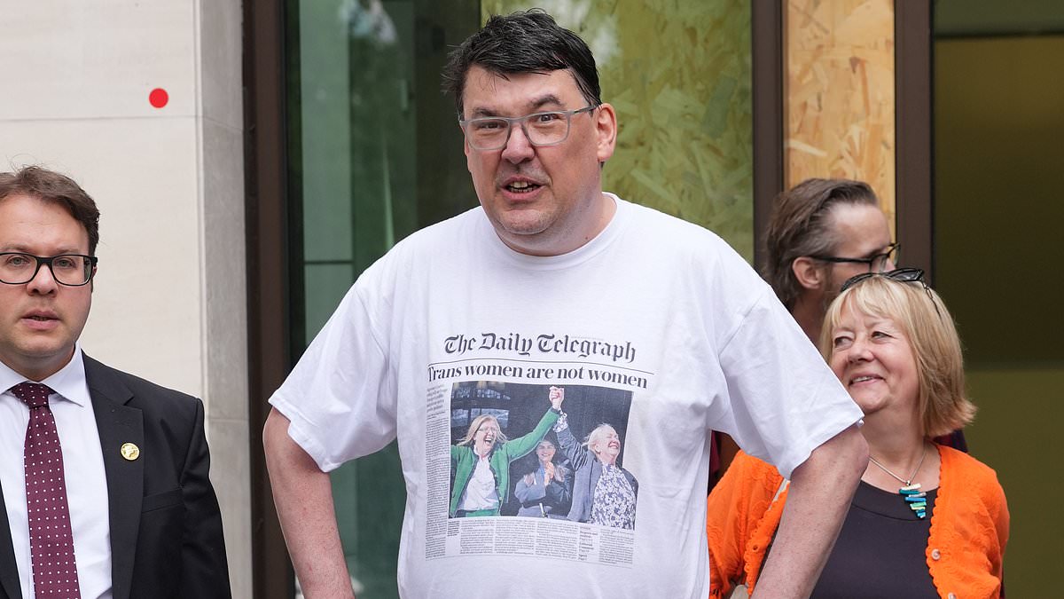 Father Ted and trans rights critic Graham Linehan pleads not guilty to harassing and smashing phone belonging to a transgender woman | Daily Mail Online