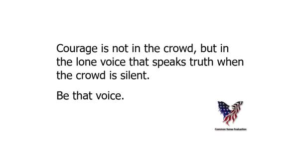 Courage  https://commonsenseevaluation.com/2024/..
