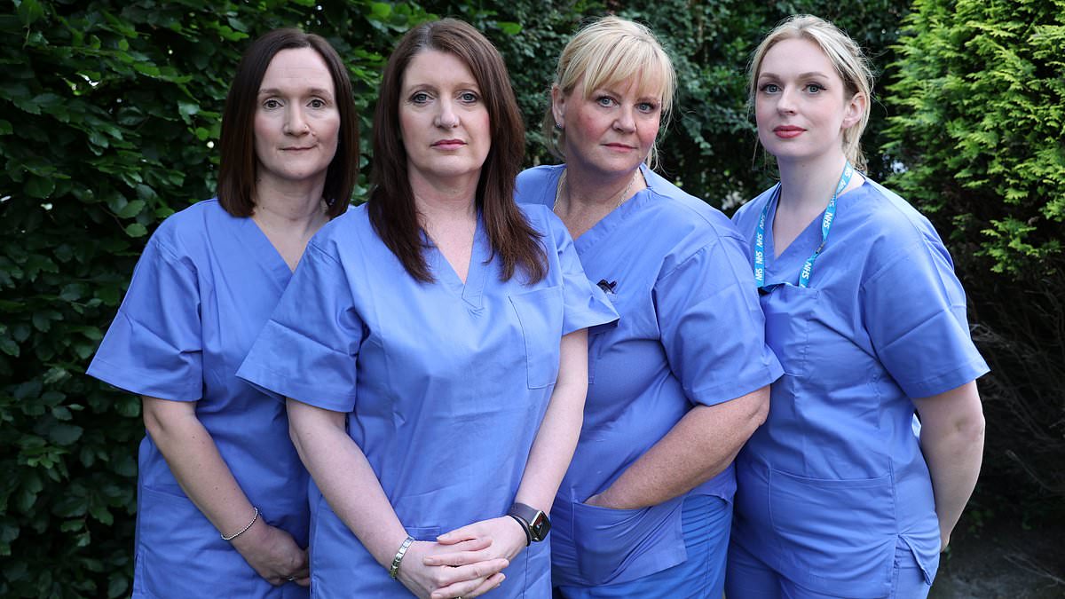 Victory for Darlington nurses as they win landmark battle for a female-only hospital changing room | Daily Mail Online