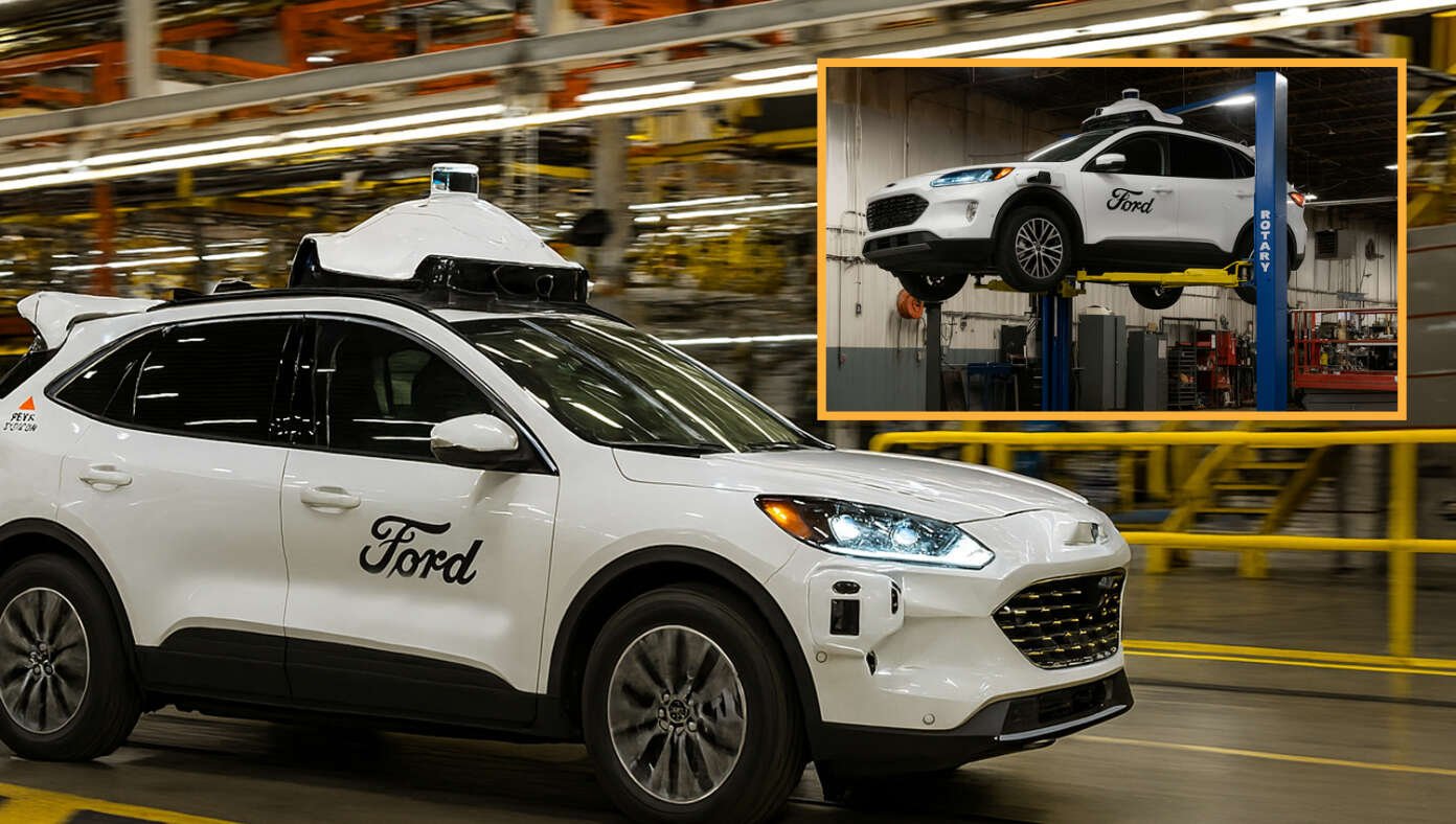 Ford Debuts World’s First Autonomous Car To Leave Factory And Drive Straight To Shop For Repairs | Babylon Bee