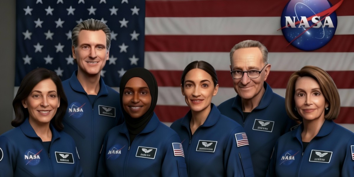 NASA Announces Moon Mission Crew: Dems Blast Off to Spare America Their Nonsense