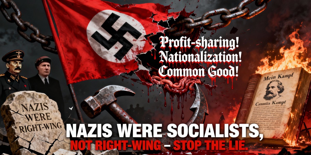 Nazis Were NOT Right-Wing: The Leftist Lie Debunked