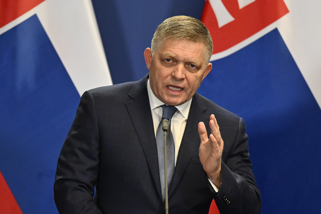 Slovak PM Fico says he wants no part in Western Europe if Russian and Ukrainian lives are 'worth shit' as he vows to block EU military funding for Ukraine