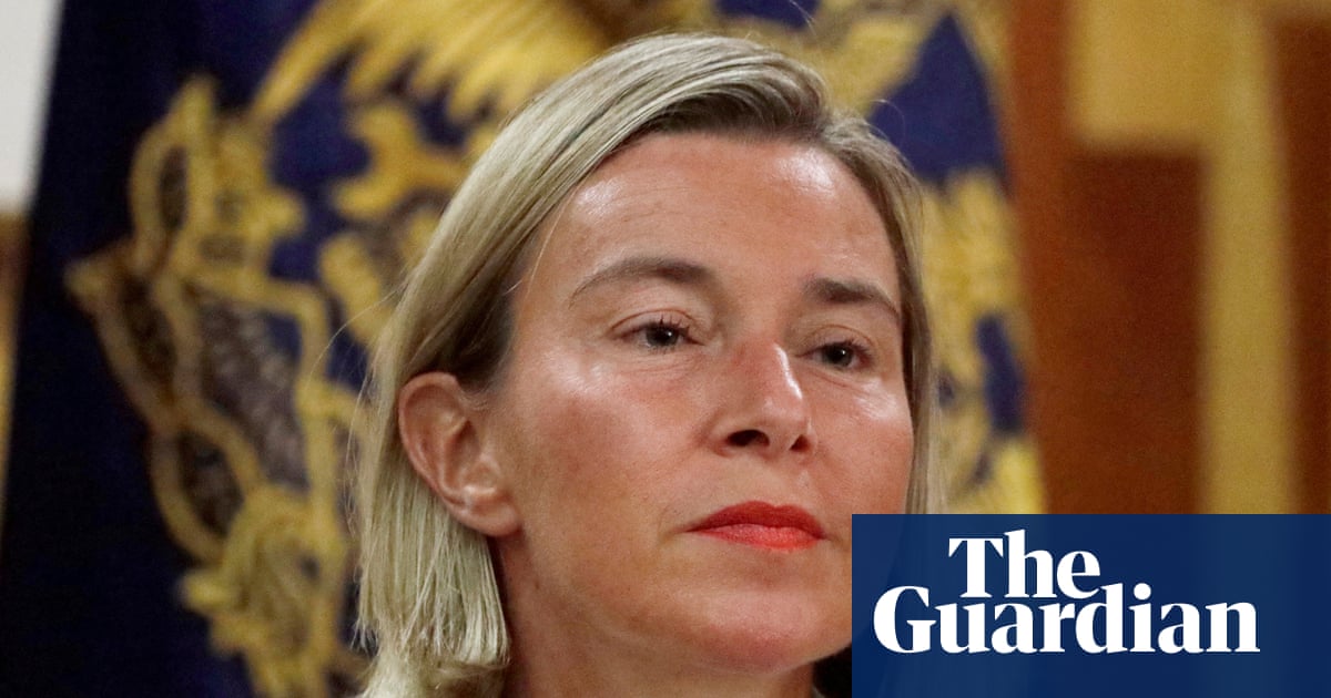 Top ex-EU diplomat Federica Mogherini accused of corruption and fraud | European Union | The Guardian