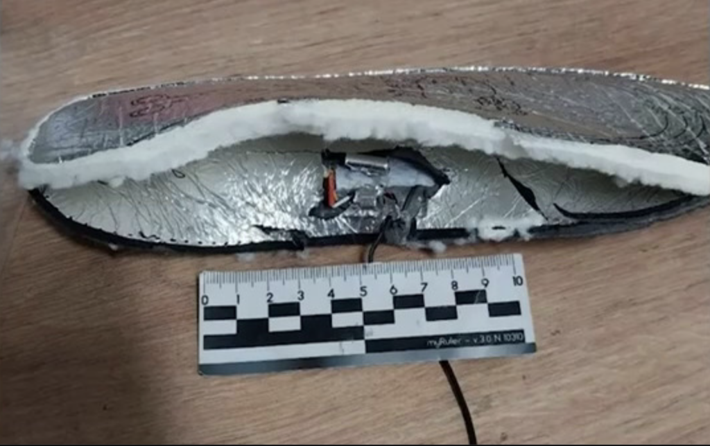 Russia intercepts explosive-laden shoe insoles that were donated to Russian soldiers at the front