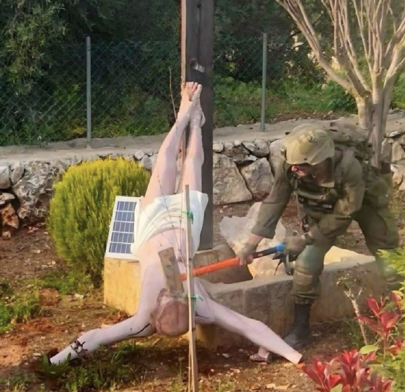 After IDF soldier takes sledge hammer to Jesus statue, Israeli and Polish diplomats battle it out on X