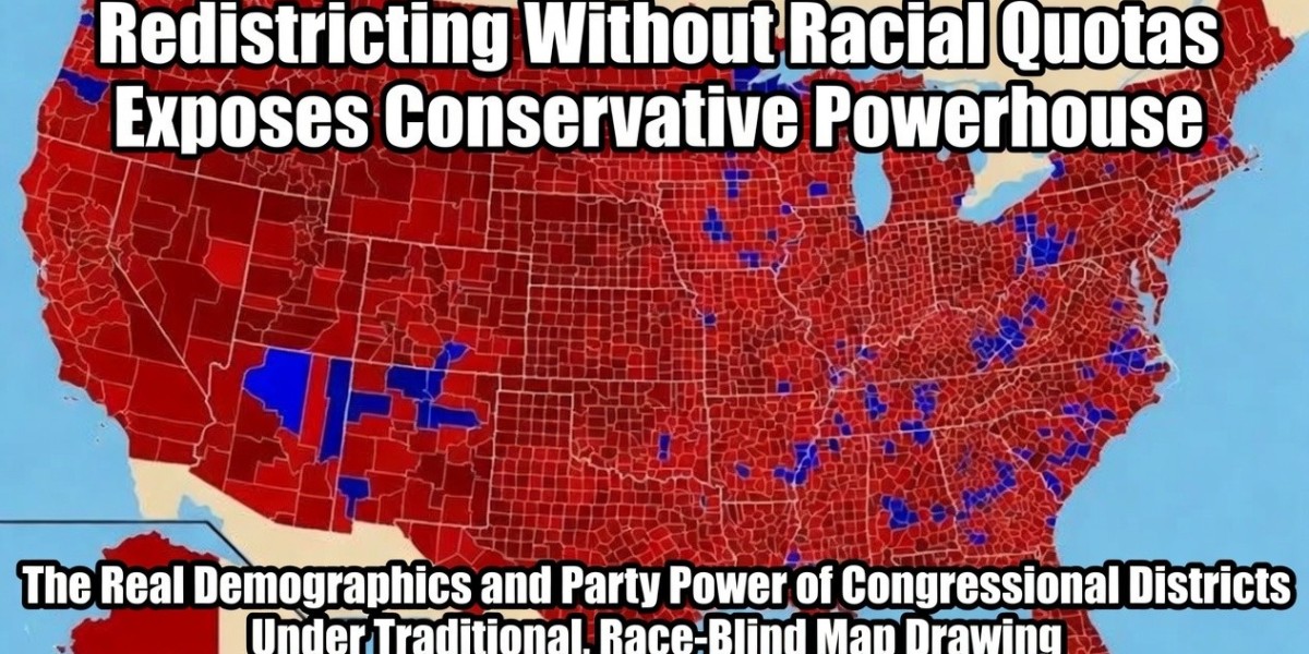 The True America Revealed: Traditional Redistricting Without Racial Quotas Exposes Conservative Powerhouse