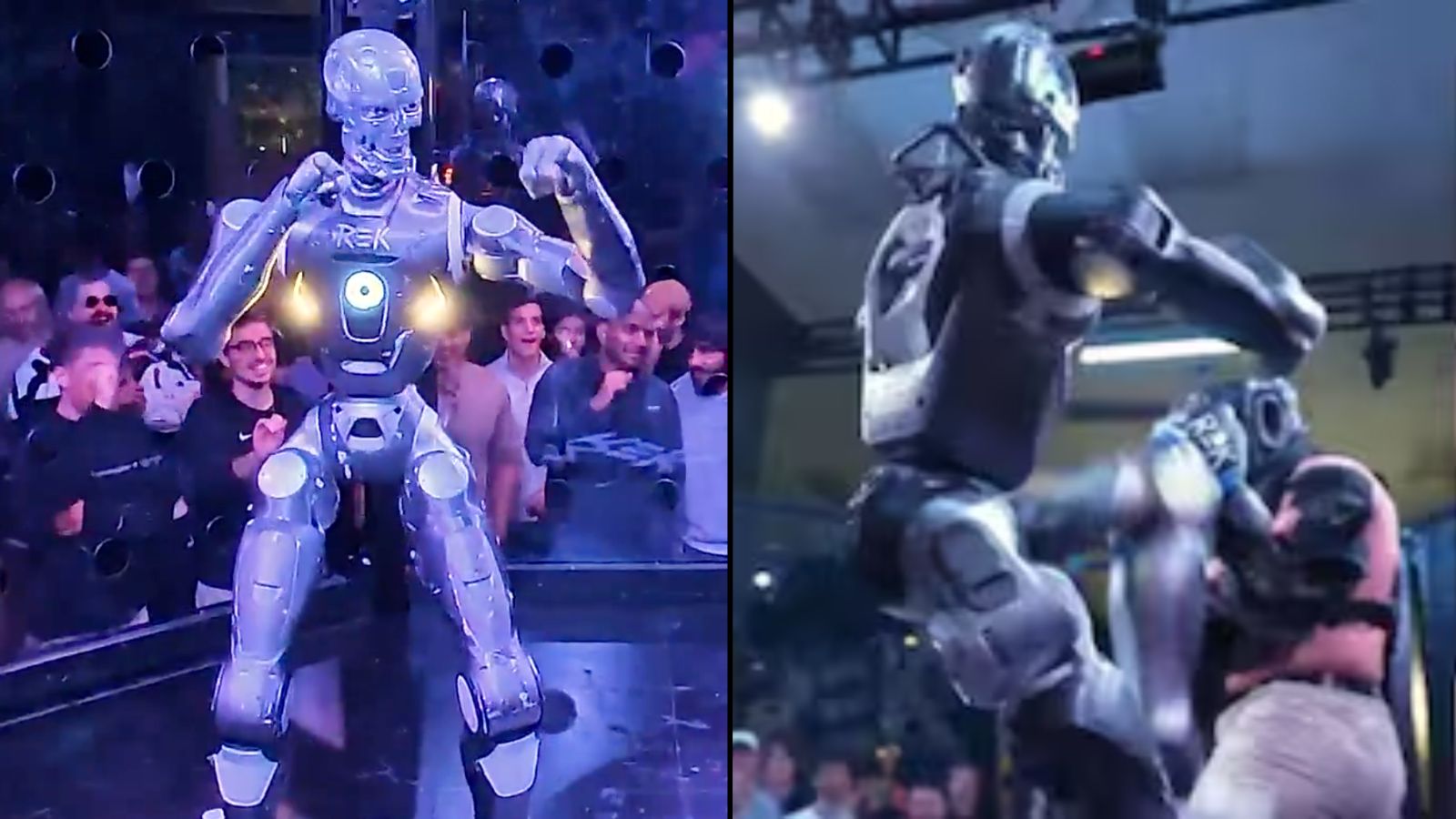 Real-life T800 drops influencer in viral human vs Terminator fight - Dexerto